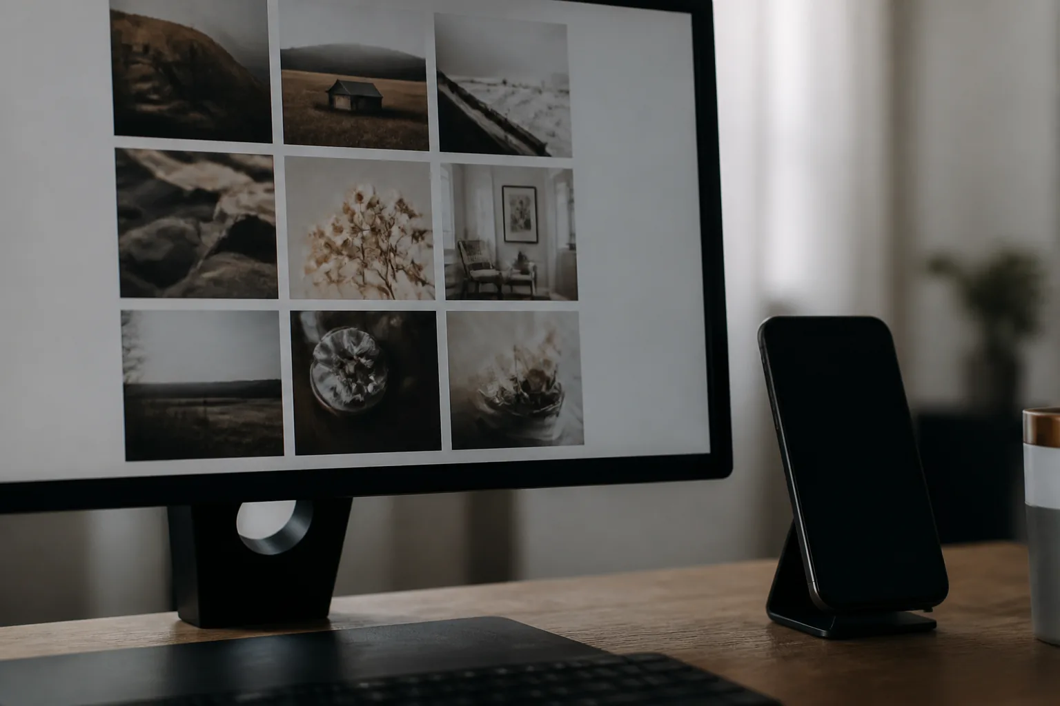 Social-Media-Layouts im Raster